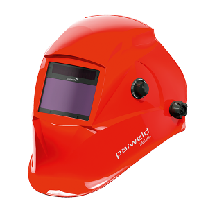 welding helmet red large view