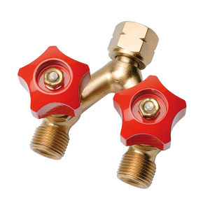 Double outlet connectorsd