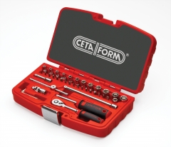1/4'' Hexagon 40pc socket Set (Metric)