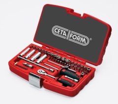 1/4'' Hexagon 50pc socket Set (Metric)