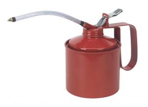 Oil Cans Plastic & Metal