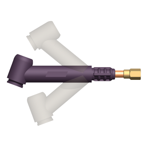 PRO 17 FX Air Cooled Pro-Grip Max® Tig Welding Torch