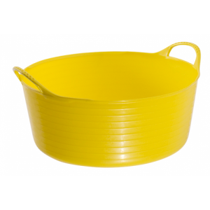 Small Shallow Tubtrugs® 15L Flexible (Yellow)