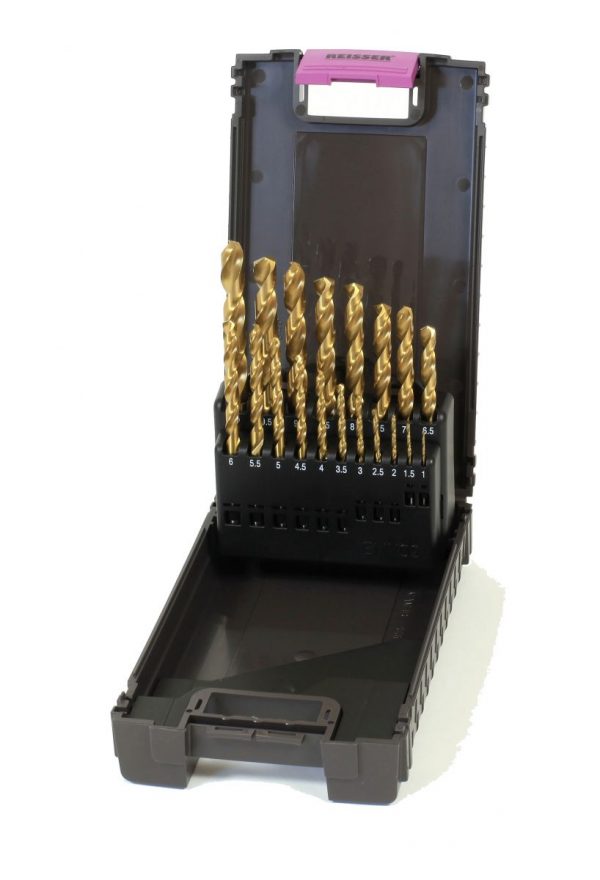 HSS Fully Ground Tin Coated Drill Set 25pcs