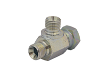 Hydraulic Tee Adaptor 1/2" BSP Male - 1/2" BSP Male -1/2" BSP Female Branch
