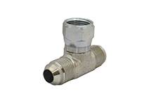 Hydraulic Tee Adaptor 3/4" JIC Male - 3/4" JIC Female - 3/4" JIC Male Branch