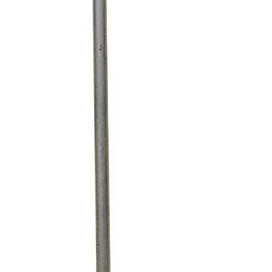 SPRING STEEL 6mm PIG TAIL POST (WHITE) 10pk