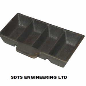 Cast Iron Multi 4 Ingot Mould (Large)