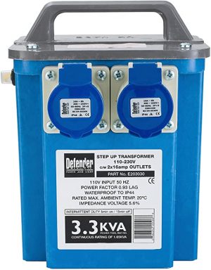 3.3kVA E203030 Step-Up Transformer
